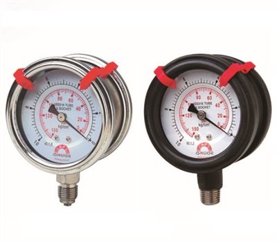 Double-side All Stainless Pressure Gauge