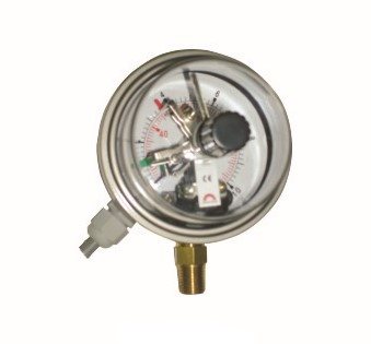 Pressure Gauges, Vacuum Gauges, Compound Gauge With Electrical Connection